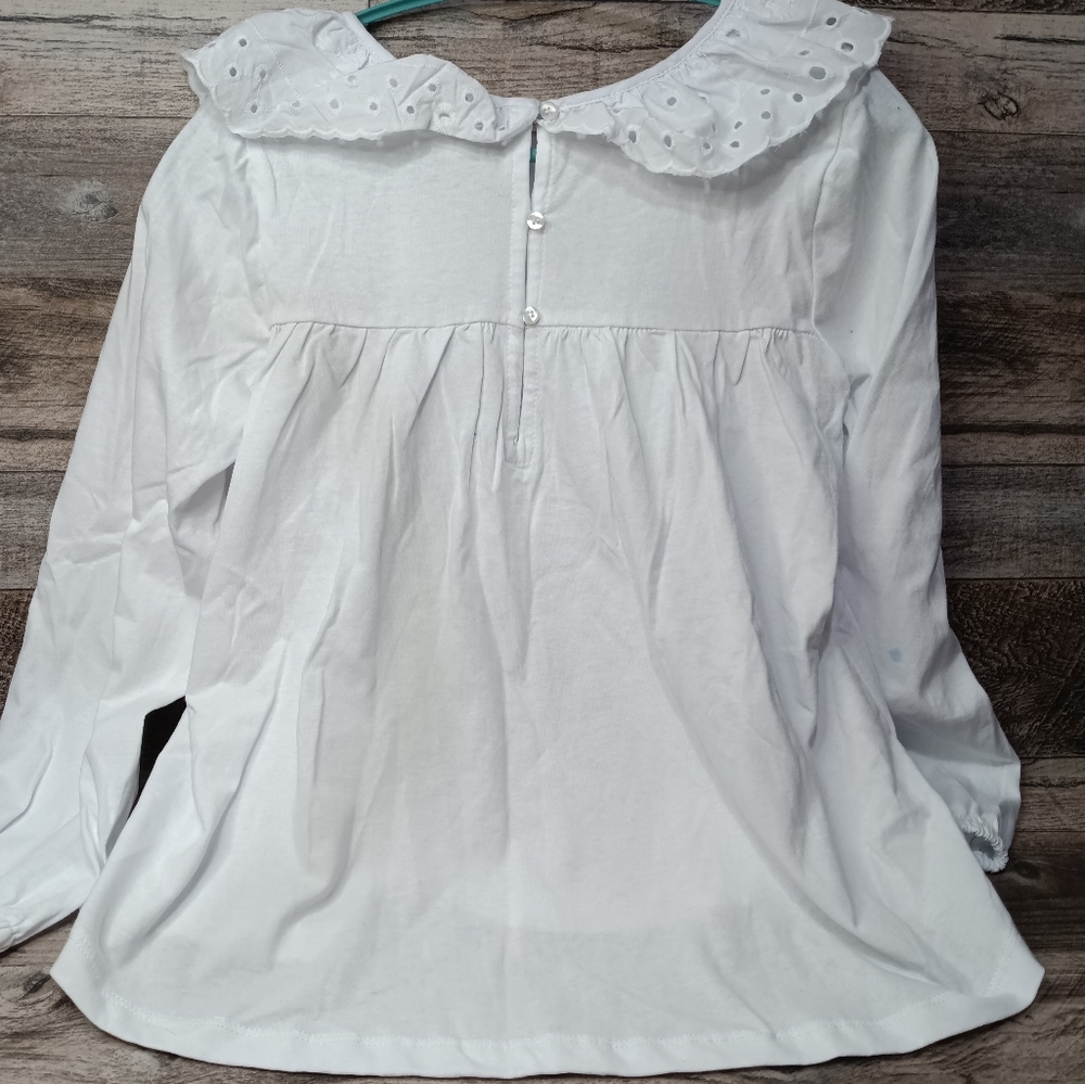 Brand New Girls' White Wonder Nation Shirt (Size 10/12) - NWT - Picture 8 of 8
